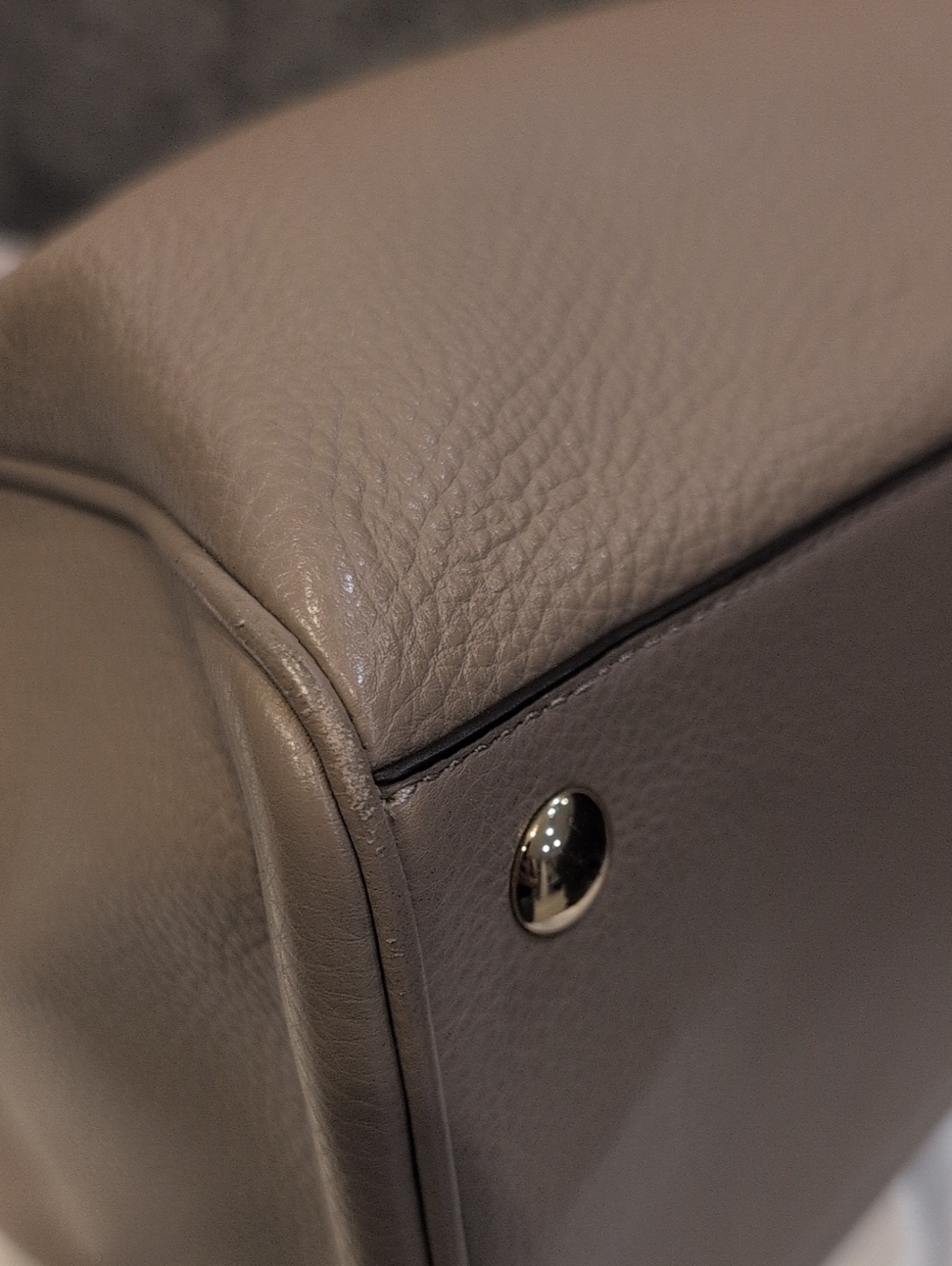 Coach Bennet Pebbled Leather Satchel - Picture 8 of 16